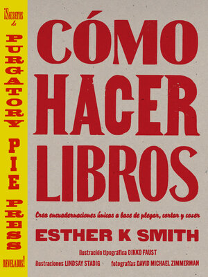 cover image of Cómo hacer libros